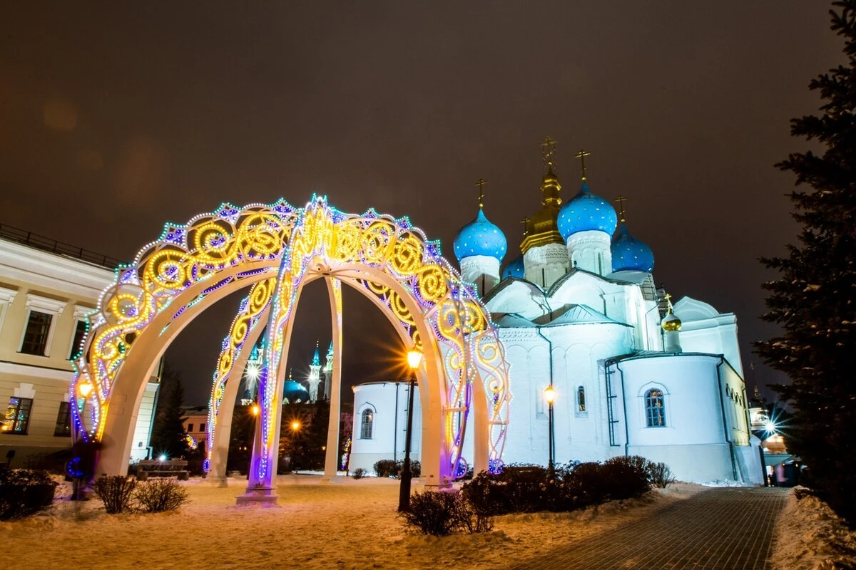 Новогодний кремль — сказка в центре Казани! — фото 6