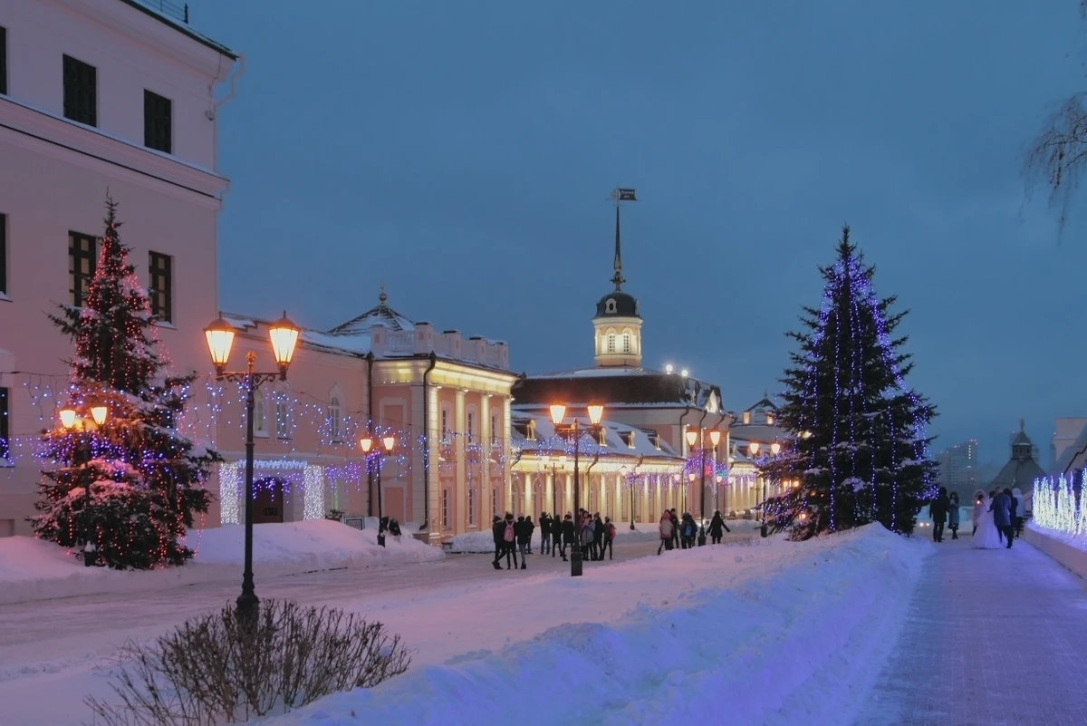 Новогодний кремль — сказка в центре Казани! — фото 5
