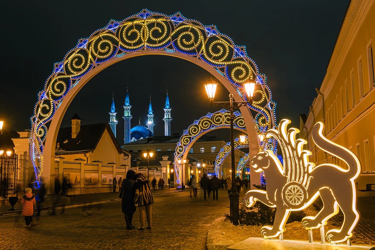 Новогодний кремль — сказка в центре Казани! — фото 3